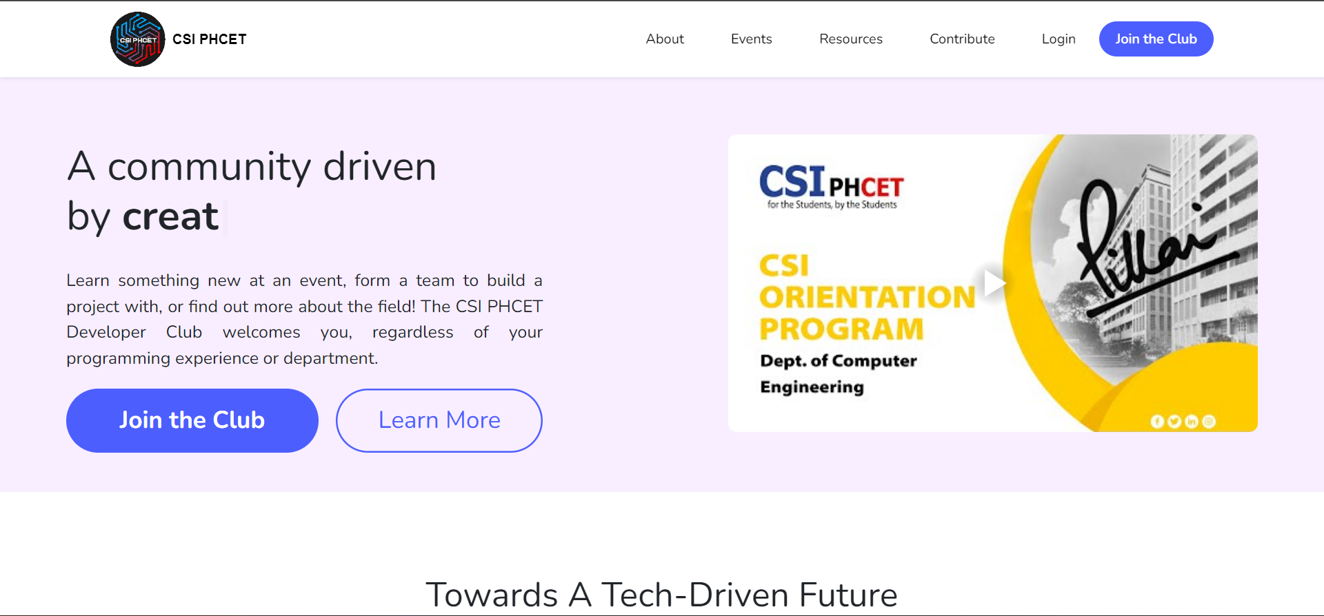 CSI PHCET