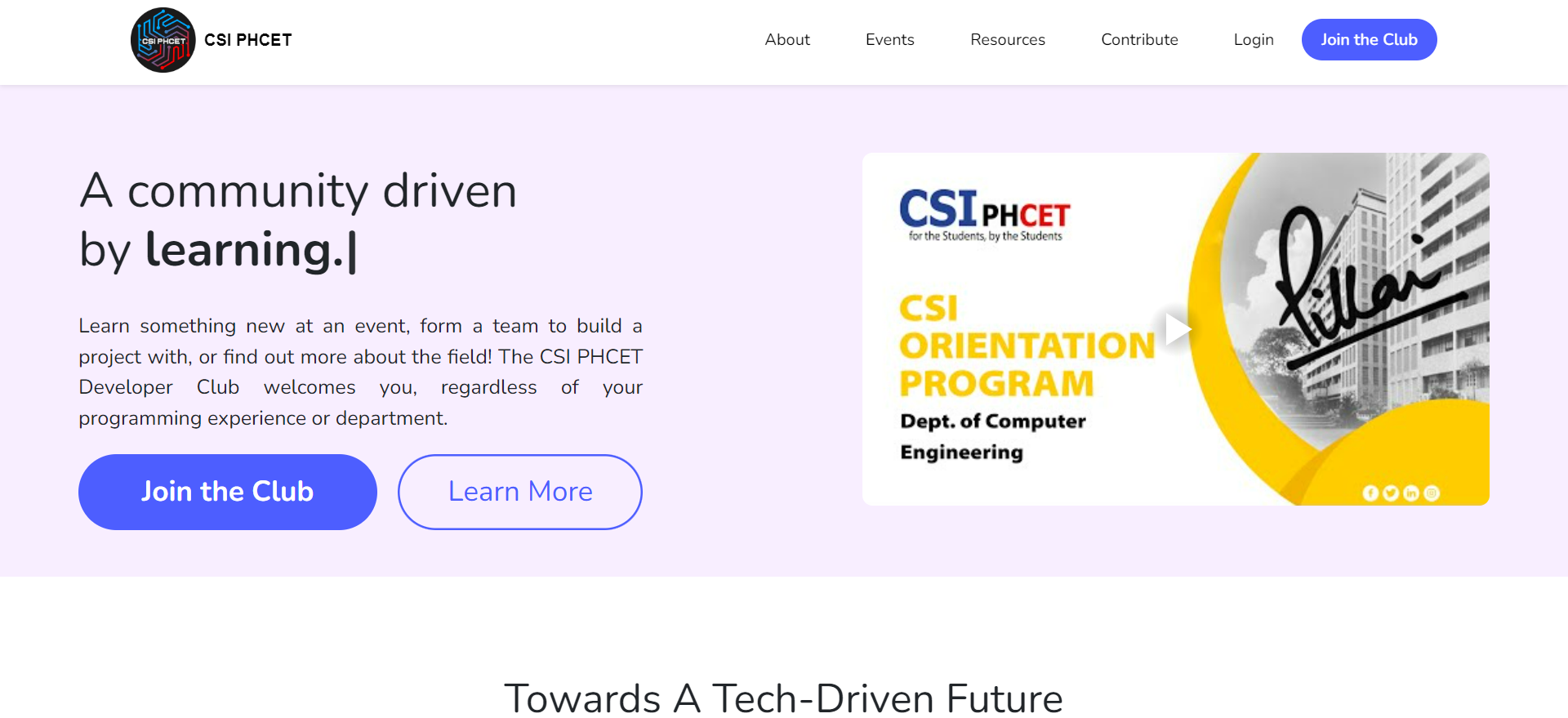 CSI PHCET